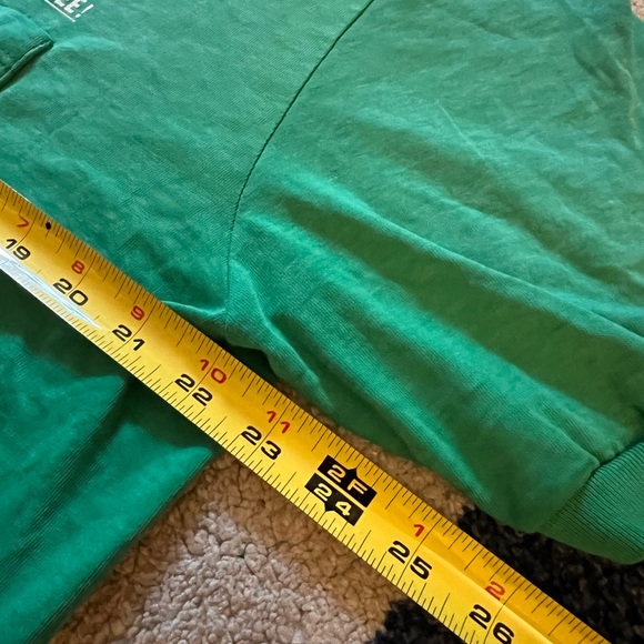 Vintage Rare 7-Eleven 7-11 Employee Polo 1980s Collared Coffee Shirt Green XL - Picture 9 of 9